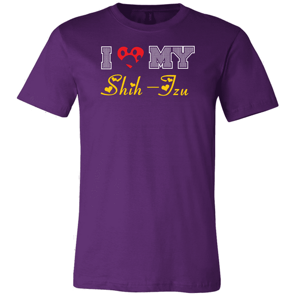 + I Love My Shih-Tzu Tshirt - GreatGiftItems.com