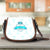 Blue Texas Nurse Brown Leather Canvas Saddle Bag - GreatGiftItems.com