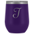 # Monogrammed Wine Tumbler - I