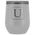 # Monogrammed Wine Tumbler - U
