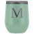 # Monogrammed Wine Tumbler - M