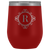 # Monogrammed Wine Tumbler - R