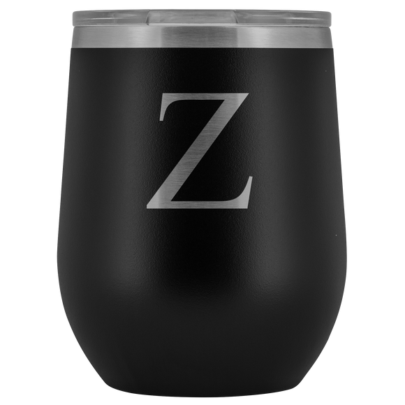 # Monogrammed Wine Tumbler - Z