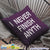 I Never Finish Anyth Throw Pillow Cover