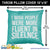 I Wish People Were More Fluent In Silence Throw Pillow Cover
