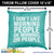 I Don't Like Morning People Or Mornings Or People Throw Pillow Cover