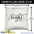 Be The Light Throw Pillow Cover