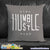 Stay Humble Hustle Hard Throw Pillow Cover