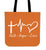 Faith Hope Love Canvas Tote Bag - 65% OFF