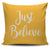 Just Believe Throw Pillow Cover