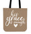 His Grace Is Enough Canvas Tote Bag