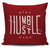 Stay Humble Hustle Hard Throw Pillow Cover