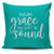 Amazing Grace How Sweet The Sound Throw Pillow Cover