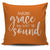 Amazing Grace How Sweet The Sound Throw Pillow Cover