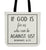 If God Is For Us Who Can Be Against Us Throw Pillow Cover