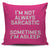 I'm Not Always Sarcastic Sometimes I'm Asleep Throw Pillow Cover