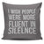 I Wish People Were More Fluent In Silence Throw Pillow Cover