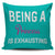 Being A Princess Is Exhausting Throw Pillow Cover