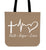 Faith Hope Love Canvas Tote Bag - 65% OFF