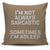 I'm Not Always Sarcastic Sometimes I'm Asleep Throw Pillow Cover