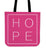 HOPE Canvas Tote Bag for Carrying Your Personal Belongings