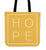 HOPE Canvas Tote Bag for Carrying Your Personal Belongings
