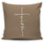 Faith Cross Throw Pillow Cover