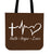Faith Hope Love Canvas Tote Bag - 65% OFF