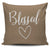 Blessed Loving Heart Throw Pillow Cover