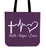 Faith Hope Love Canvas Tote Bag - 65% OFF