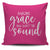 Amazing Grace How Sweet The Sound Throw Pillow Cover