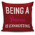 Being A Princess Is Exhausting Throw Pillow Cover
