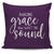 Amazing Grace How Sweet The Sound Throw Pillow Cover