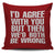 I'd Agree With You But Then We'd Both Be Wrong Throw Pillow Cover