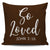 So Loved John 3:16 Throw Pillow Cover