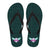 Lady's Green Texas Nurse Flip Flops