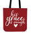 His Grace Is Enough Canvas Tote Bag