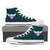 Men's Green Texas Nurse Canvas High Top