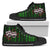 Theater Livers Black High Top Canvas Shoes
