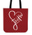 Faith Canvas Tote Bag For Travel And Errands