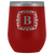 # Monogrammed Wine Tumbler - B