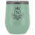 # Monogrammed Wine Tumbler - N