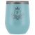 # Monogrammed Wine Tumbler - F