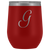# Monogrammed Wine Tumbler - G
