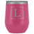 # Monogrammed Wine Tumbler - L