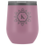 # Monogrammed Wine Tumbler - K