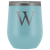 # Monogrammed Wine Tumbler - W