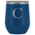# Monogrammed Wine Tumbler - C