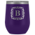 # Monogrammed Wine Tumbler - B