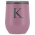 # Monogrammed Wine Tumbler - K